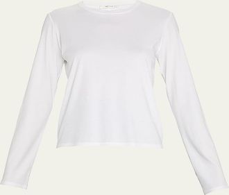 The Row Sherman Cotton Jersey Long-Sleeve T-Shirt