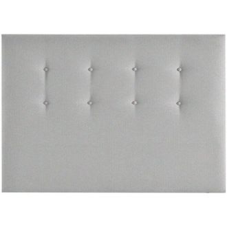 Colchones Aznar Cabecero De Cama Etna Tapizado En Tela Cama De 160 - Gris-etna-(90)