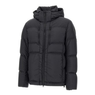 Colmar Down Jackets, male, Black, Size: XL Puffy down jacket with hood