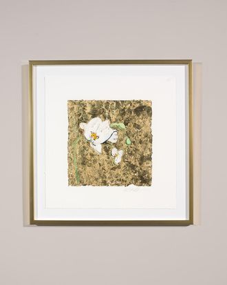 RFA Fine Art Gold and Orchid Art Print by Robert Robinson
