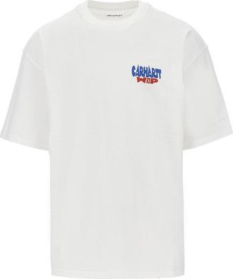 Carhartt Work in Progress Luggage Label print T-shirt Man XL