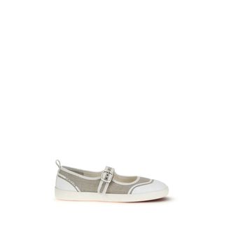 Carel Schoenen, Dames, Grijs, 38 EU, Katoen, Costa Ballerinas