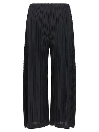 Pleats Please Issey Miyake Pleated Pants - Black