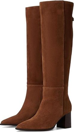 Vince Camuto Lilibet Knee High Boot Womens Boots Burnt Sugar : 6.5 M, Leather