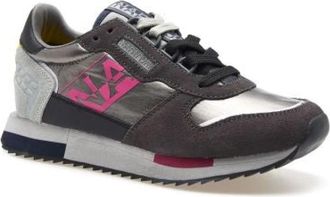 Napapijri Lichtgewicht Egret Hardloopschoen Grijs - Dames - Sneakers - Veelkleurig - 37 EU - Leer - Schoenen
