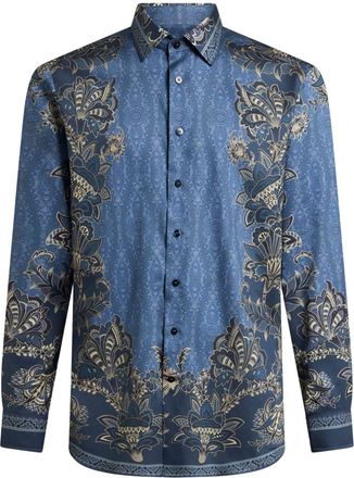 Etro printed shirt - Blue