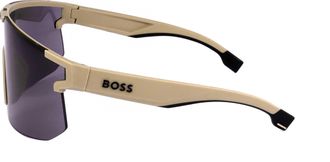 HUGO BOSS BOSS1500SHDA99 Oversized Shield Sunglasses - Beige
