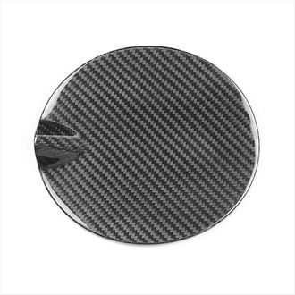 OEM Repuestos Para Fiat 500 (2012-2019): Tap&oacute;n Exterior Del Dep&oacute;sito De Combustible Original De Fibra De Carbono