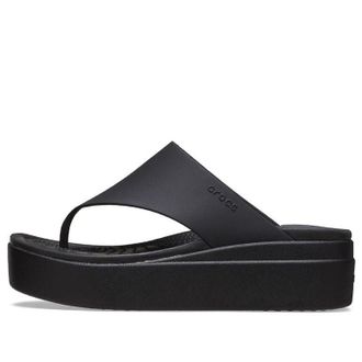 Crocs (WMNS) Crocs Brooklyn Flip Black 208727-001