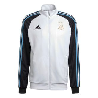 adidas 2022-2023 Argentina DNA Track Top Asia Sizing White HF3955
