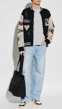 AllSaints Lenny Jeans, Mens, Light Blue