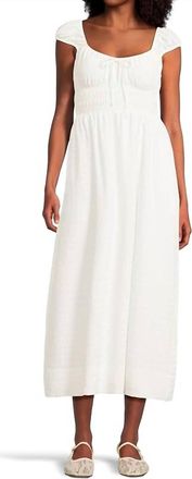Show me your Mumu Laura Dress In White