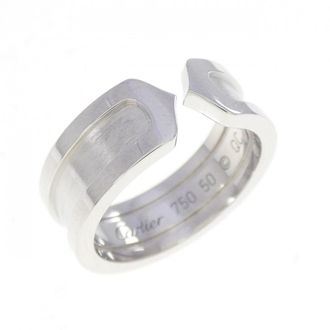 Cartier White Gold White Gold (18K) Band Ring (Pre-Owned)
