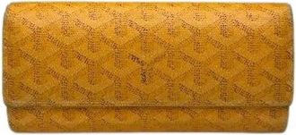 Goyard Pre-owned Wallets, female, Yellow, Size: ONE SIZE Pre-owned Vintage Wallet