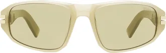 Ermenegildo Zegna EZ0262 Lanyard Sunglasses - Beige