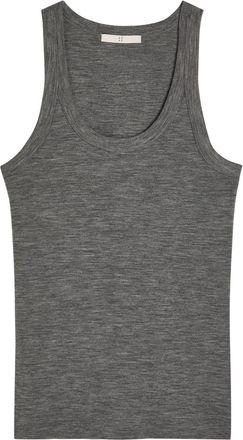 R&oacute;he Merino Wool top - Grey - 38 (UK10 / S)