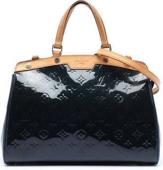 Louis Vuitton Pre-owned Womens Monogram Vernis Brea Mm - Black Leather - One Size