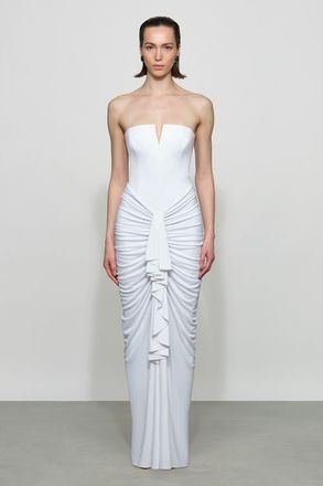 Et Ochs Selena Gown in Optic White at Nordstrom, Size 14