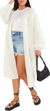 Show me your Mumu Unwind Cardigan In Cream