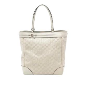 Gucci Pre-owned Tote Bags, female, White, Size: ONE SIZE Pre-owned Mayfair Tote Bag