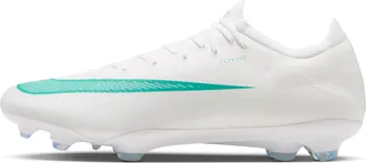 Nike Mens Mercurial Vapor 17 Pro Firm-Ground Low-Top Soccer Cleats in White | IF8512-102
