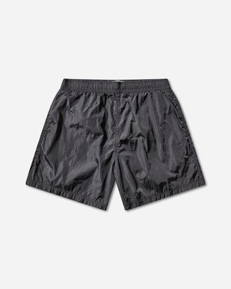 Stone Island Men s Nylon Metal Swim Shorts Blue Grey