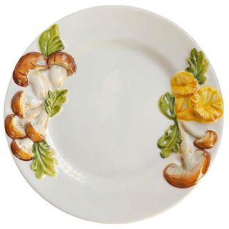Les-Ottomans The Mushrooms Ceramic Dinner Plate