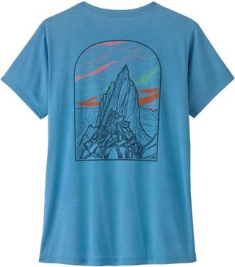 Patagonia Cap Cool Daily Shirt Cloud Crag Funktionsshirt f&uuml;r Damen | blau