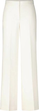 Max Mara Wide Leg Broeken Orche - Dames - Wijde Broeken - Wit - M - Broeken
