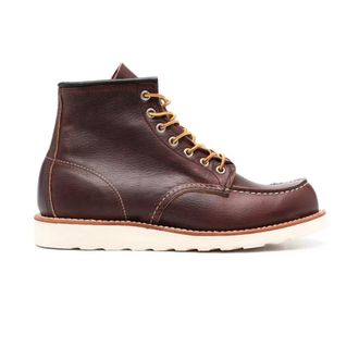 Red Wing Shoes Classic Moc 6-Inch Boot - Heren - Veterlaarzen - Rood - 41 1/2 EU - Leer - Schoenen