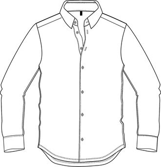 Wahts Mens Shirts, TargetGroup:Men Pure White / XXL