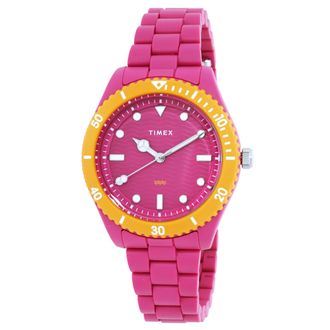 Timex Legacy Quartz Pink Dial Ladies Watch TW2Y04600