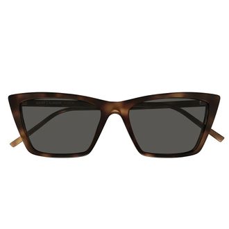 Saint Laurent Sunglasses Sl 737 Mica Thin 003 Havana/Light Gray Women