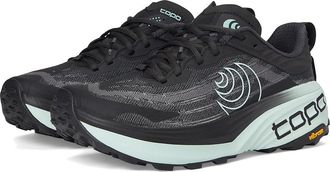 Topo Athletic Vista Womens Running Shoes Black/Mint : 10.5 B - Medium, Synthetic/Textile