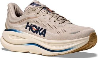 Hoka One One Bondi 9 Running Shoe in Stucco /Grout at Nordstrom, Size 10.5