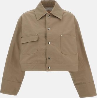 Plan C Giacca In Misto Cotone