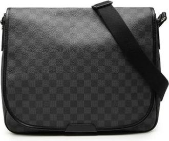 Louis Vuitton Pre-owned Daniel MM - unisex - Vintage Schoudertas - Zwart - ONE Size - Vintage