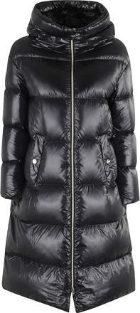 Herno Parka Over - Dames - Mantels - Zwart - Maat: XL