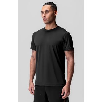 ASRV AeroSilver Essential Tee in Black at Nordstrom, Size Xx-Large