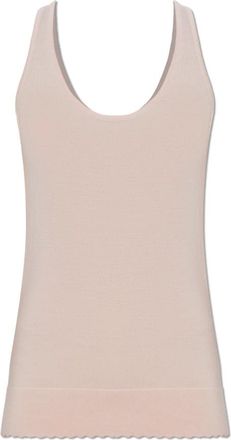 Poss&eacute; Maisie Wol Top - Dames - Tops zonder mouwen - Roze - M - Wol - Tops