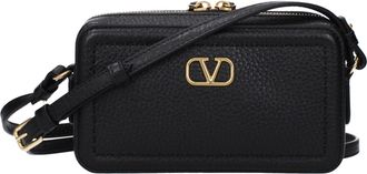 Valentino Garavani Alltime Damess Crossbodytas Leer Zwart