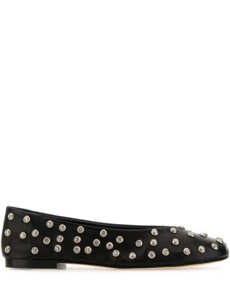 Gimaguas Ballerinas verfraaid met studs - Zwart
