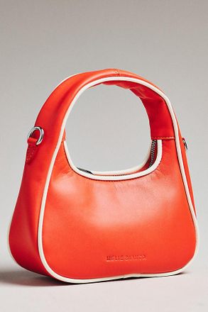Melie Bianco Piped Mini Shoulder Bag