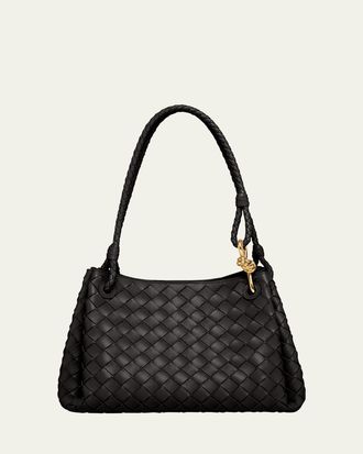 Bottega Veneta シアリングフリンジテディクラッチ