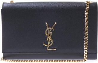 Saint Laurent Black Kate Shoulder Bag