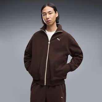 Puma Giacca sportiva Essentials Elevated Winterized dal taglio morbido da uomo, Abbigliamento, Marrone, XXL