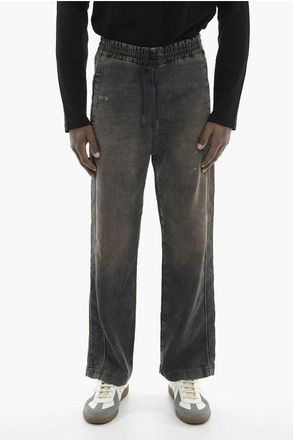 Diesel Stretch Denim Jogg Jeans D-MARTIANS With 23cm Elastic Waistb size Xs