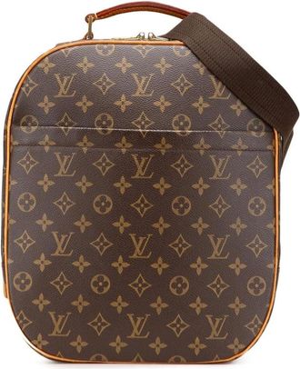 Louis Vuitton Pre-owned Handbags, female, Brown, Size: ONE SIZE Pre-owned Monogram Coated Canvas Bag