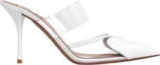Alaia Dames, Schoenen, Wit, Maat: 38 1/2 EU Leer