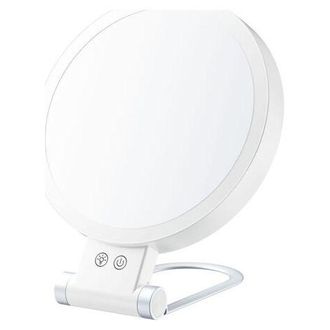 OEM Espejo De Maquillaje Con Aumento Iluminado, Doble Cara 30x/1x, Espejo Led Recargable De 1000 Mah Con 3 Colores De Iluminaci&oacute;n, Espejo Cosm&eacute;tico Port&aacute;t